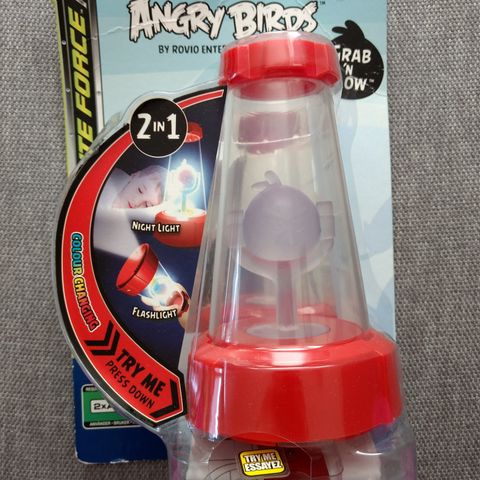 Angry Birds nattlys & lommelykt
