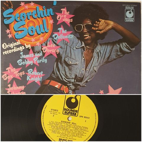 VINTAGE LP/VINYL  - SCORCHIN SOUL