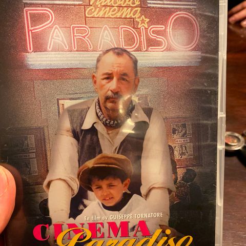 Cinema paradiso (norsk tekst) dvd