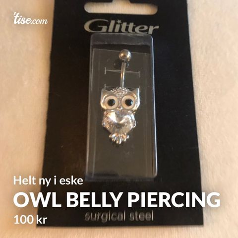 Owl Navlepiercing