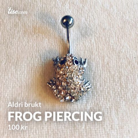 Frog Navlepiercing