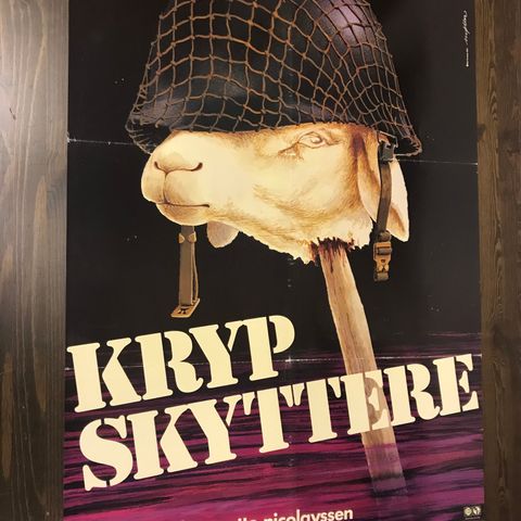 Krypskyttere Kinoplakat 1982