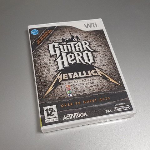 Guitar Hero Metallica Nintendo Wii