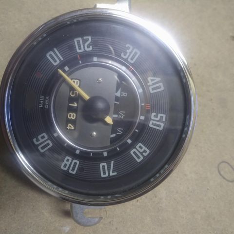 Boble 1968 speedometer