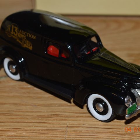 Brooklin models BRK 9, Ford sedan delivery 1940, James Leake 13th auction