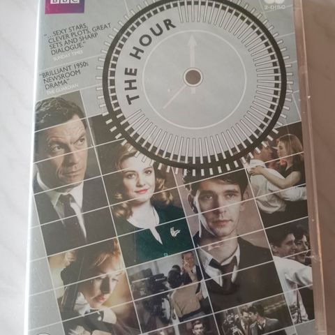 The Hour - sesong 1 (DVD, BBC, i plast)