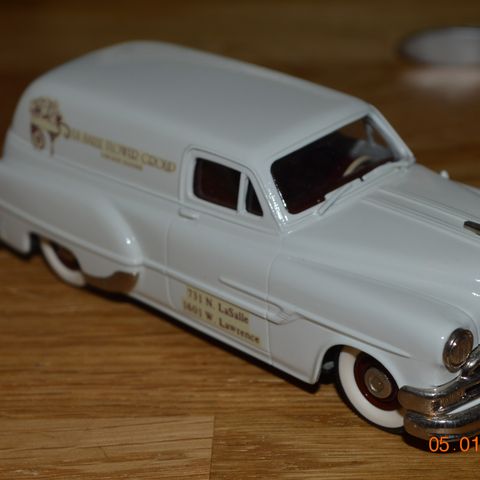 Brooklin models BRK 31x, Pontiac sedan delivery 1953, La Salle Florist