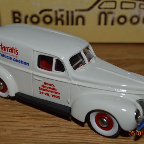 Brooklin models BRK 9, Fords sedan delivery 1940, Harrah's vehicle auction