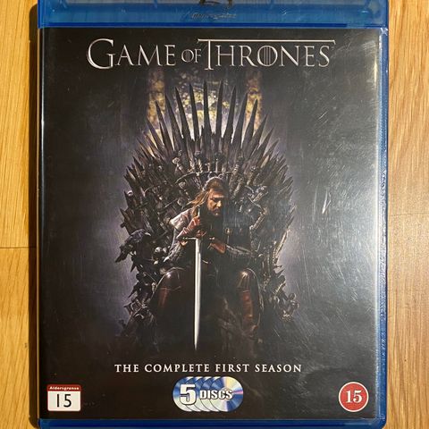 DVD/Blue-ray Game of Thrones (komplett første sesong)