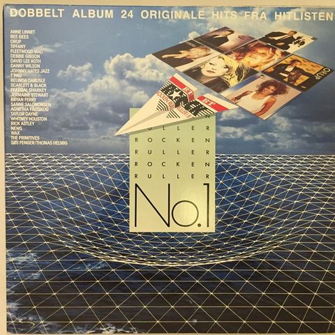 Rocken Ruller No. 1 - Dobbelt Album 24 Originale Hits Fra Hitlisten (1988)