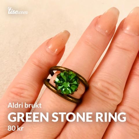 Green Stone Ring