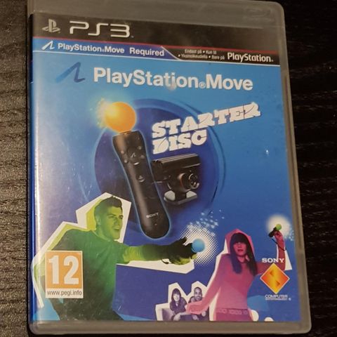 Playstation move starter disc ps3