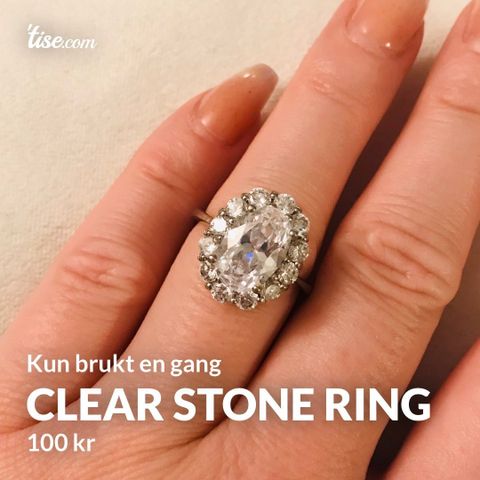 Clear Stone Ring