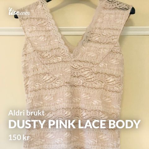 Dusty Pink Lace Body