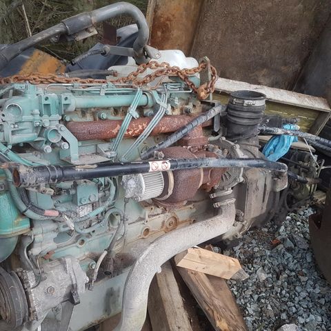 Volvo FL6H motor og gir 249hk 183kw