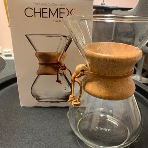 Chemex 6 cup, coffeemaker med filter