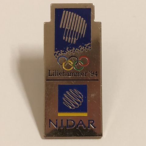 Lillehammer 94,-  OL pins Nidar