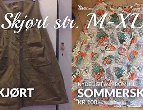 Fine skjørt! Str. Medium til xxl