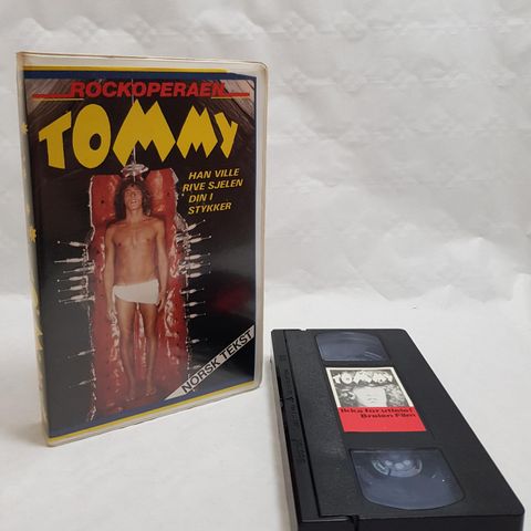 Rockeopraen Tommy big box VHS