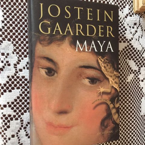 MAYA.   av Jostein Gaarder.  Roman.  Innb.   Som ny og ulest