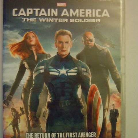 DVD film Disney Marvel Captain America - The Winter Soldier