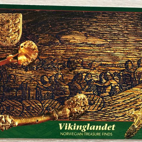 Postkort fra ca 1990. Norsk Folkemuseum og vikingskipmuseet