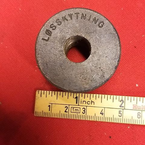 Løsskytning adapter del ( fremre del i messing) Mg34 MG 34 ?