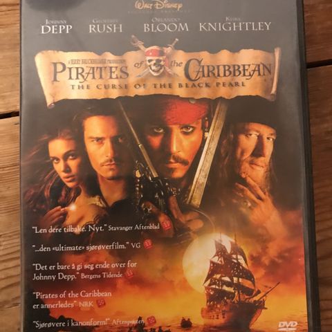 DVD Walt Disney Pirates of the Caribbean