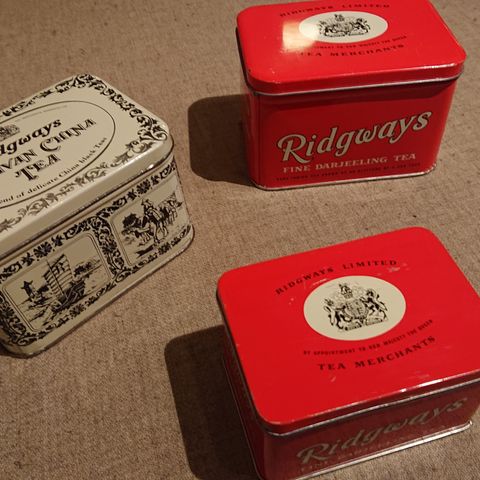 Ridgways english tea box