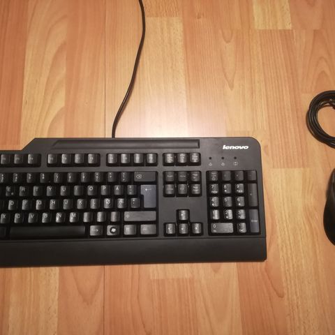 Logitech Mus + Lenovo Tastatur/Keyboard