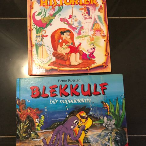 Blekkulf - familien Flint - retro - vintage - barnebøker - bøker - julegave?