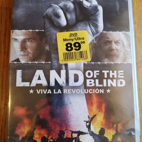 Land of the blind (DVD, i plast)