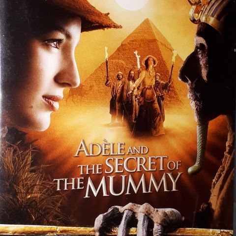 DVD.ADELE AND THE SECRET OF THE MUMMY.Fransk film.