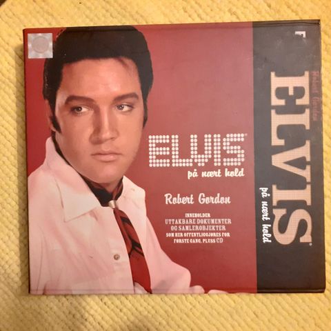 Elvis på nært hold - boken selges