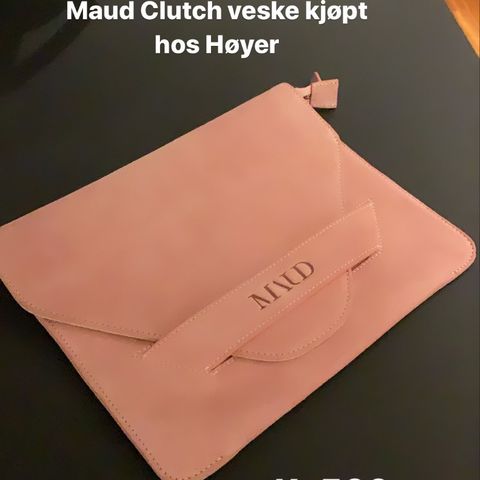 Maud clutch veske