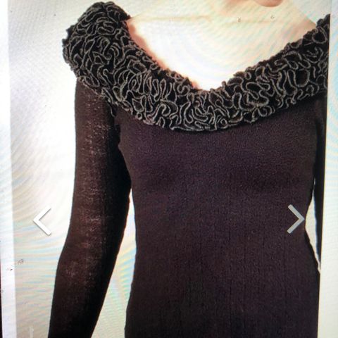 Dahlia genser med lang erm fra Edel Design