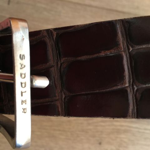 Nytt Belte Saddler genuine Leather