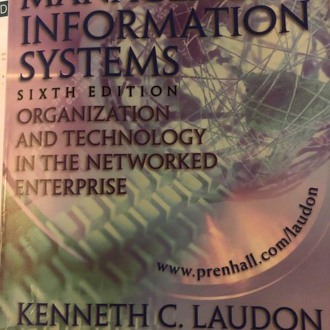 Management Information Systems