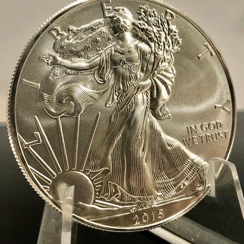 Silver Eagle 2015. 1 OZ sølv