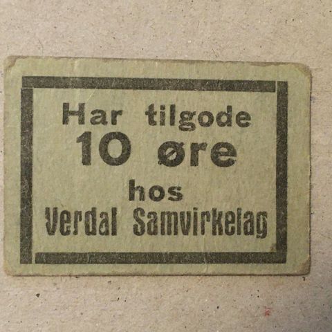 Kredittmerke Verdal Samvirkelag selges