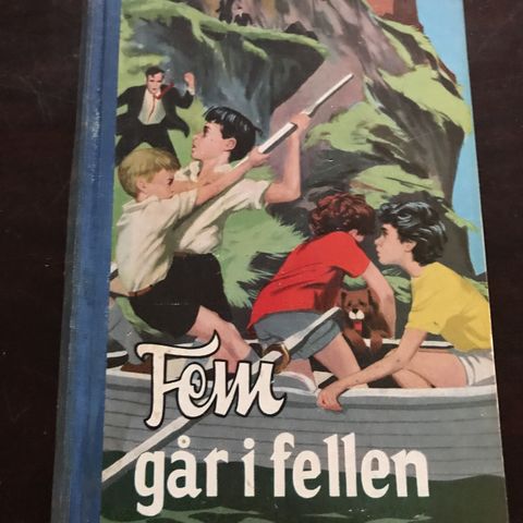 Enid Blyton Fem går i fellen