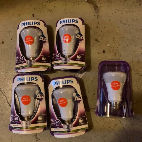 Philips Led 12W (60W), dimmable
