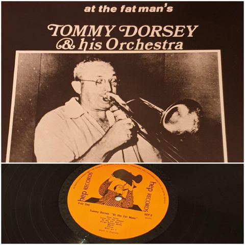 VINTAGE/ RETRO LP-VINYL "TOMMY DORSEY /AT THE FAT MANS" 