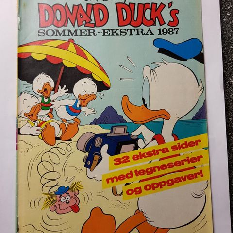 Donald duck sommer ekstra 1987