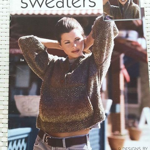 Carefree Sweaters - engelsk strikkehefte