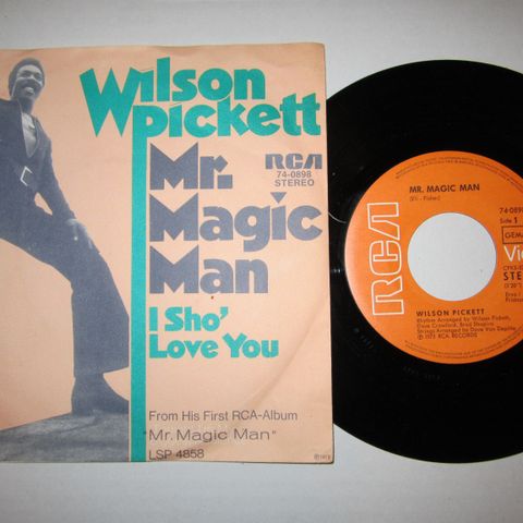 WILSON PICKETT / MR. MAGIC MAN  - 7" VINYL SINGLE