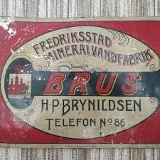 Effekter og flasker fra H. P. Brynildsens Mineralvandfabrik i Fredrikstad ønskes
