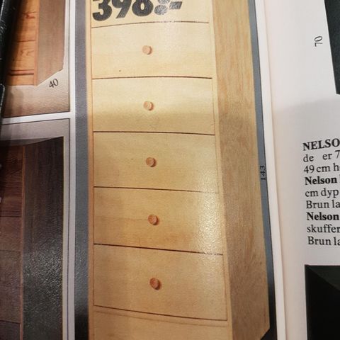Ønsker å kjøpe Ikea-kommoden "Alf" fra 70-tallet