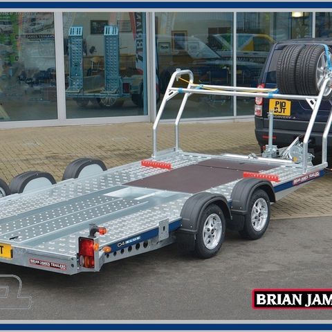 BRIAN JAMES C4 Blue biltransporter - bilfrakter - L: 450cm