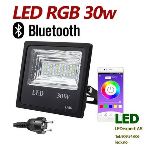 LED RGBW 30watt bluetooth